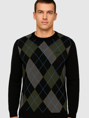 SUN68 Sweater 'K45160' in Black
