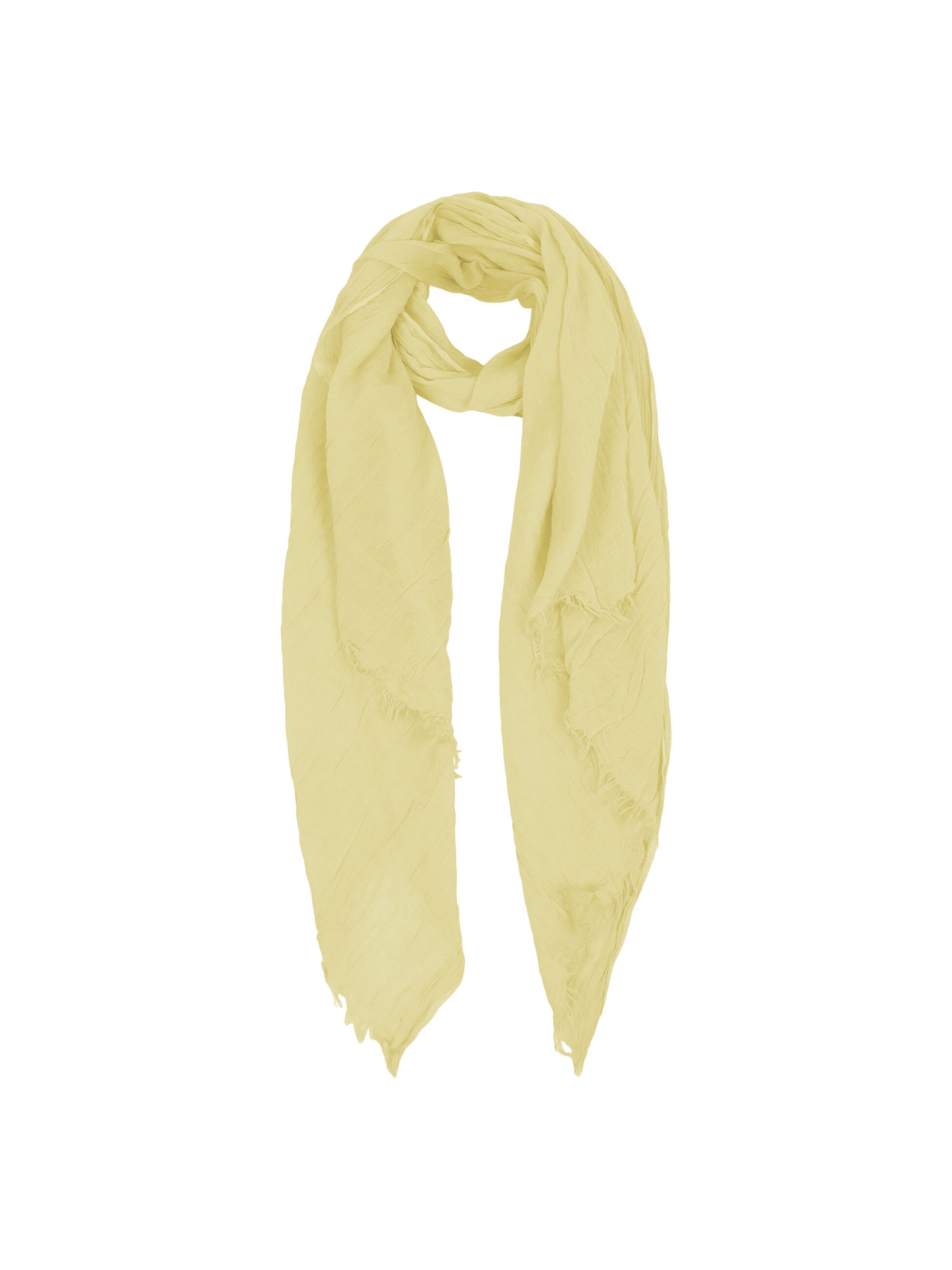 SAMAYA Scarf 'Alba' in Yellow: front