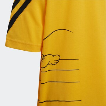 T-Shirt fonctionnel ADIDAS PERFORMANCE en jaune