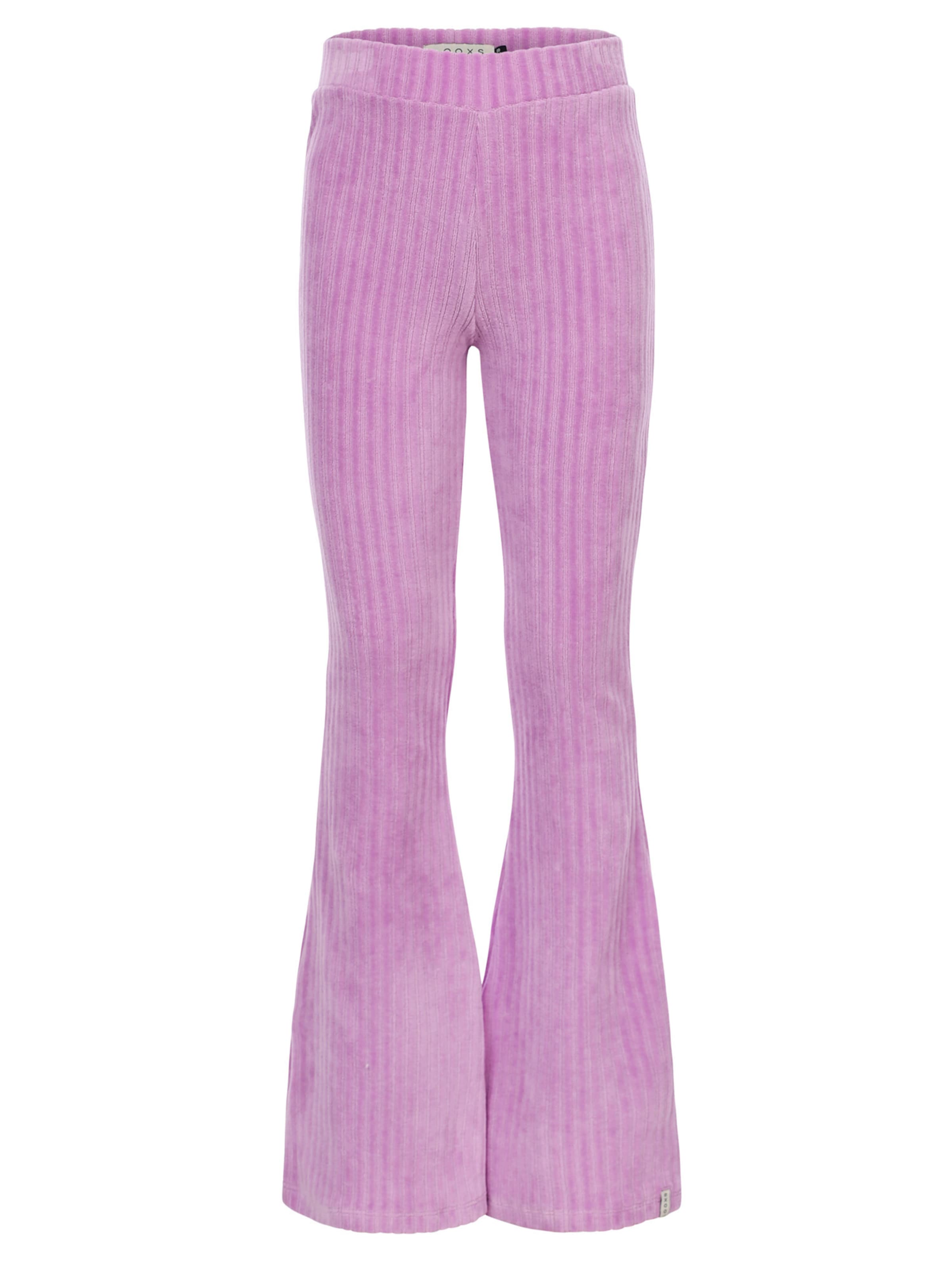 Looxs Revolution Flared Broek in Lila: voorkant