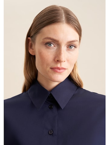 SEIDENSTICKER Blouse 'Schwarze Rose' in Blue