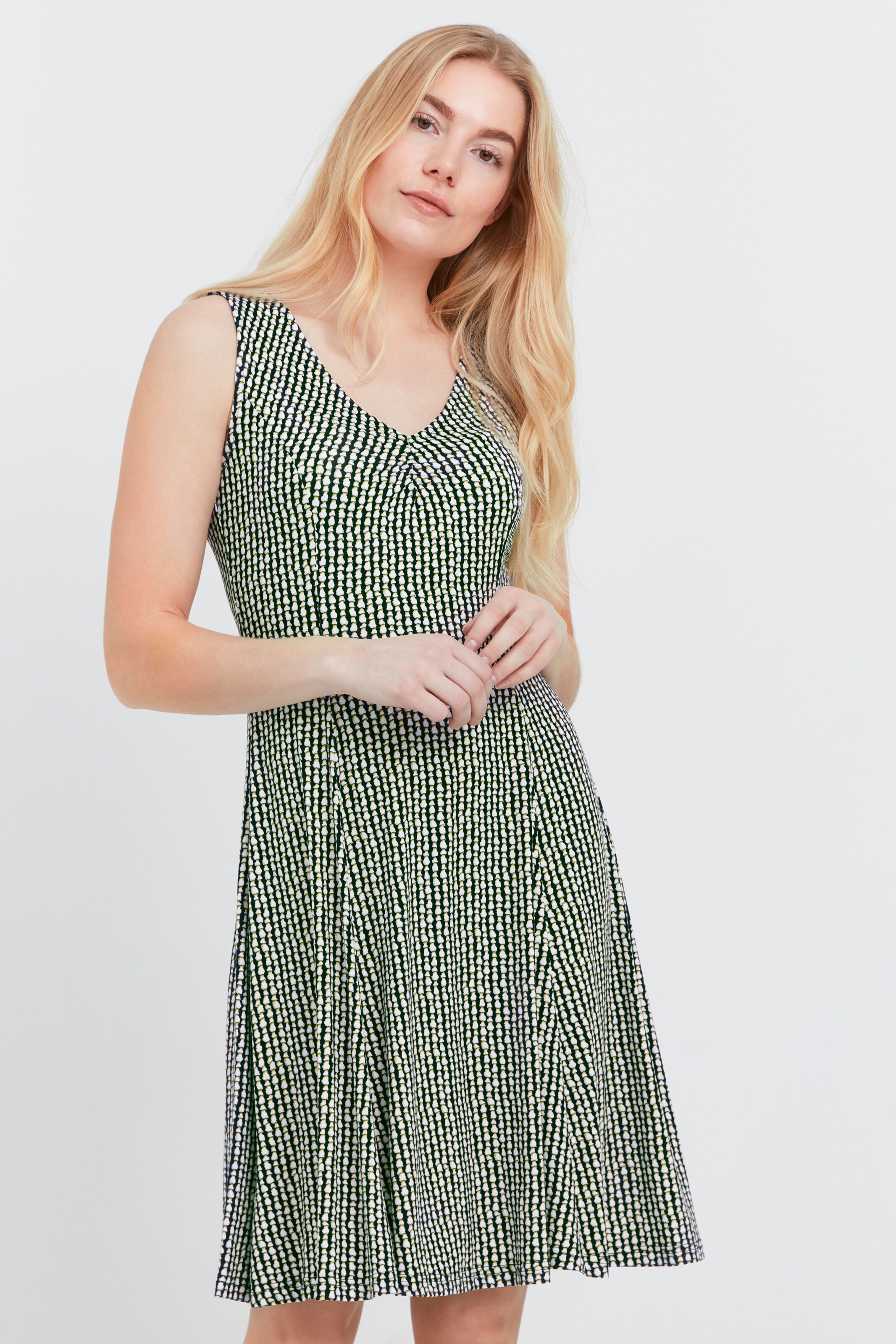 Frauen Große Größen Fransa Freizeitkleid in Blau - ZV96490 Frauen Große Größen Fransa Freizeitkleid in Blau - ZV96490