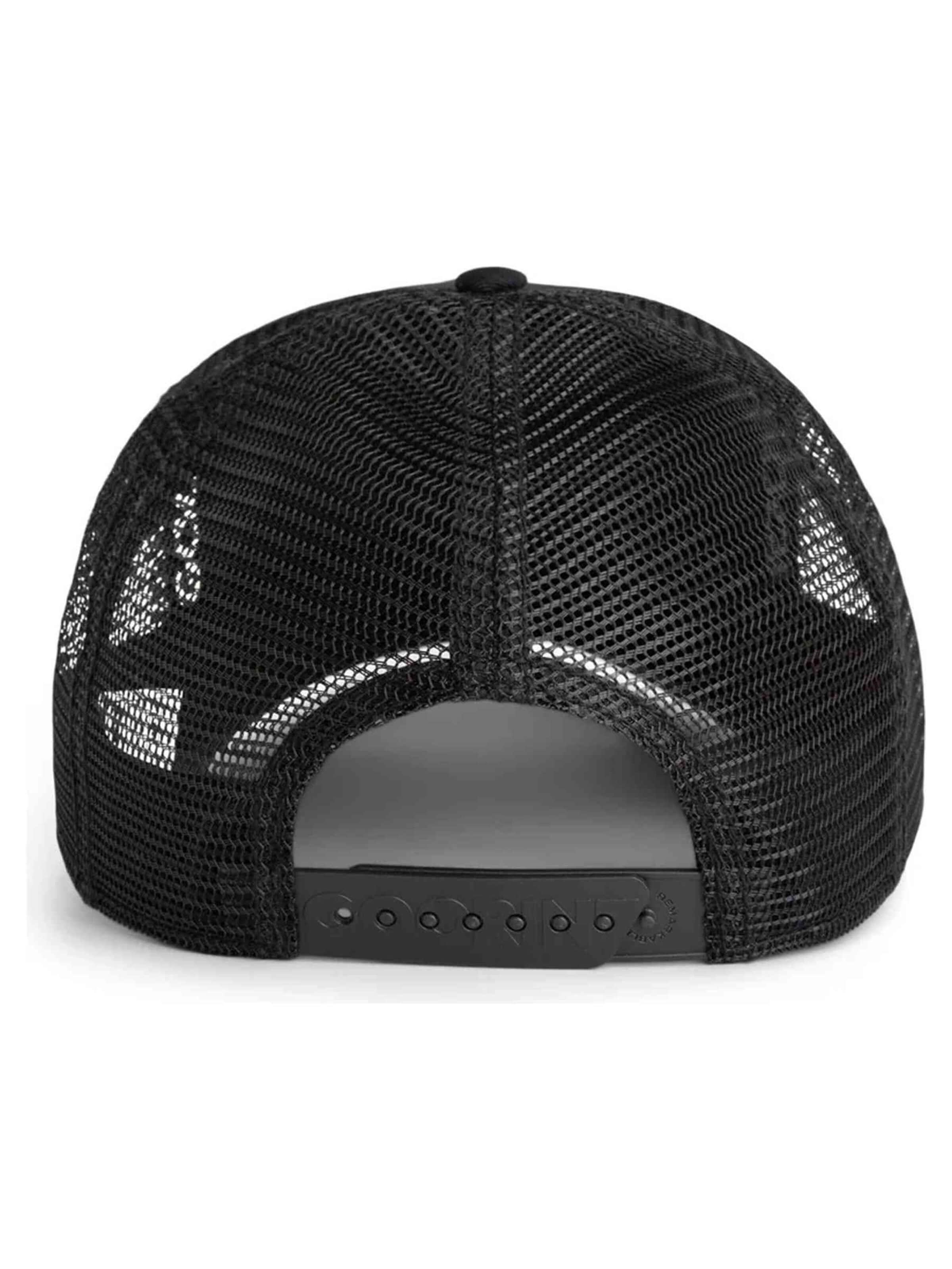 GOORIN Bros. Pet 'Gorra goorin bros negra suede cancelled skull trucker cap' in Zwart