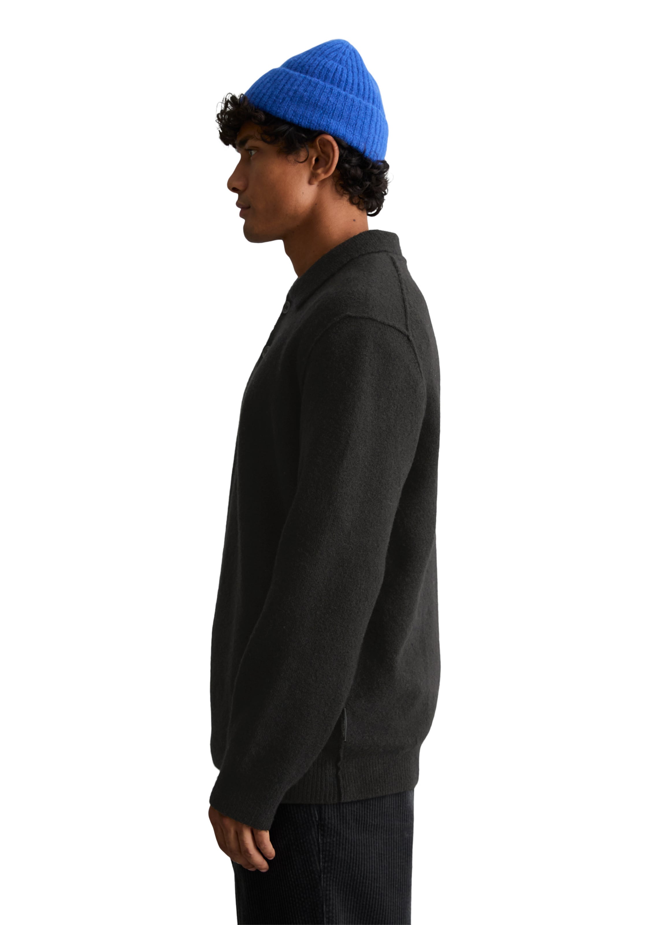 Marc O'Polo DENIM Shirt in Zwart: zijkant