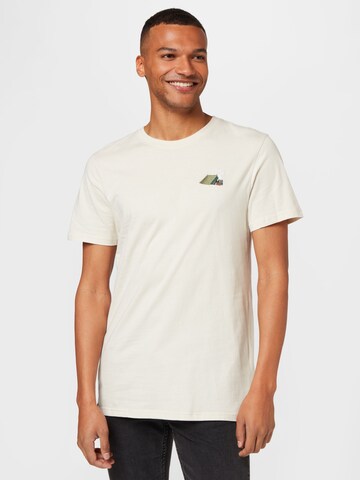 DEDICATED. T-Shirt 'Stockholm Tent' in Grau: Vorderseite