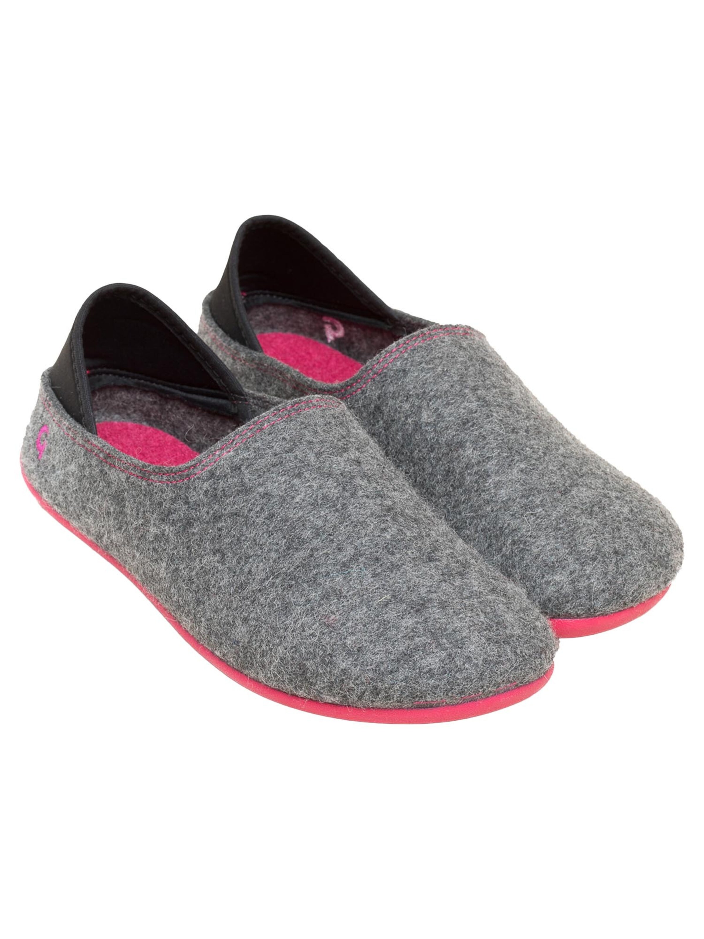 Gottstein Pantolette 'Wool Slip-On'‌‌‌‌‌‌‌‌ in Grau