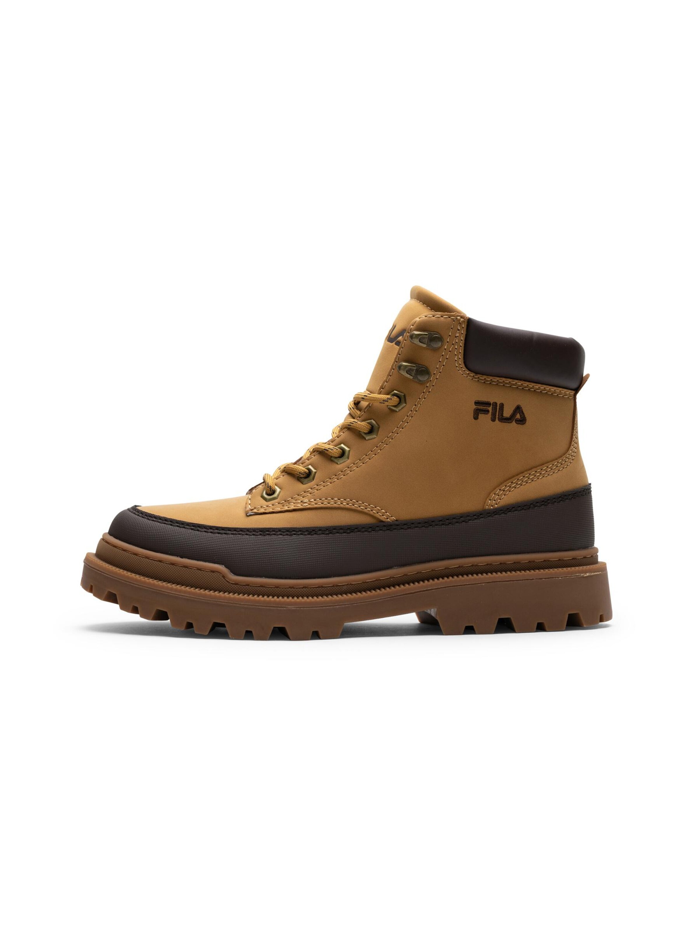 Stivaletto stringato 'FILA MONTE wmn' di FILA in marrone: frontale