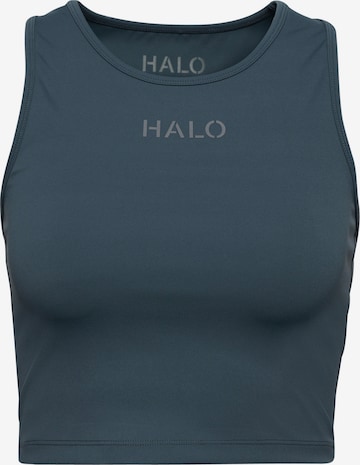 HALO Sports top in Blue: front