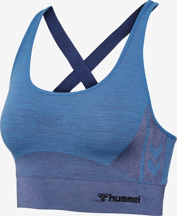 Bustino Top sportivo di Hummel in blu