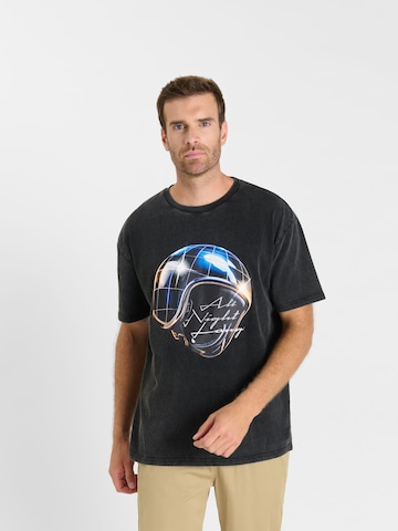 T-Shirt 'Ceramica' Le Temps Des Cerises en noir : devant