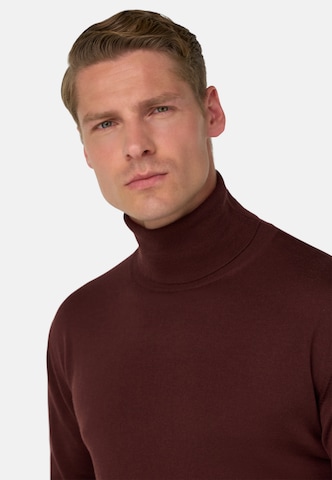 Pull-over Boggi Milano en rouge