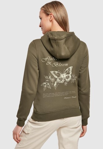 Merchcode Sweatshirt in Groen: voorkant
