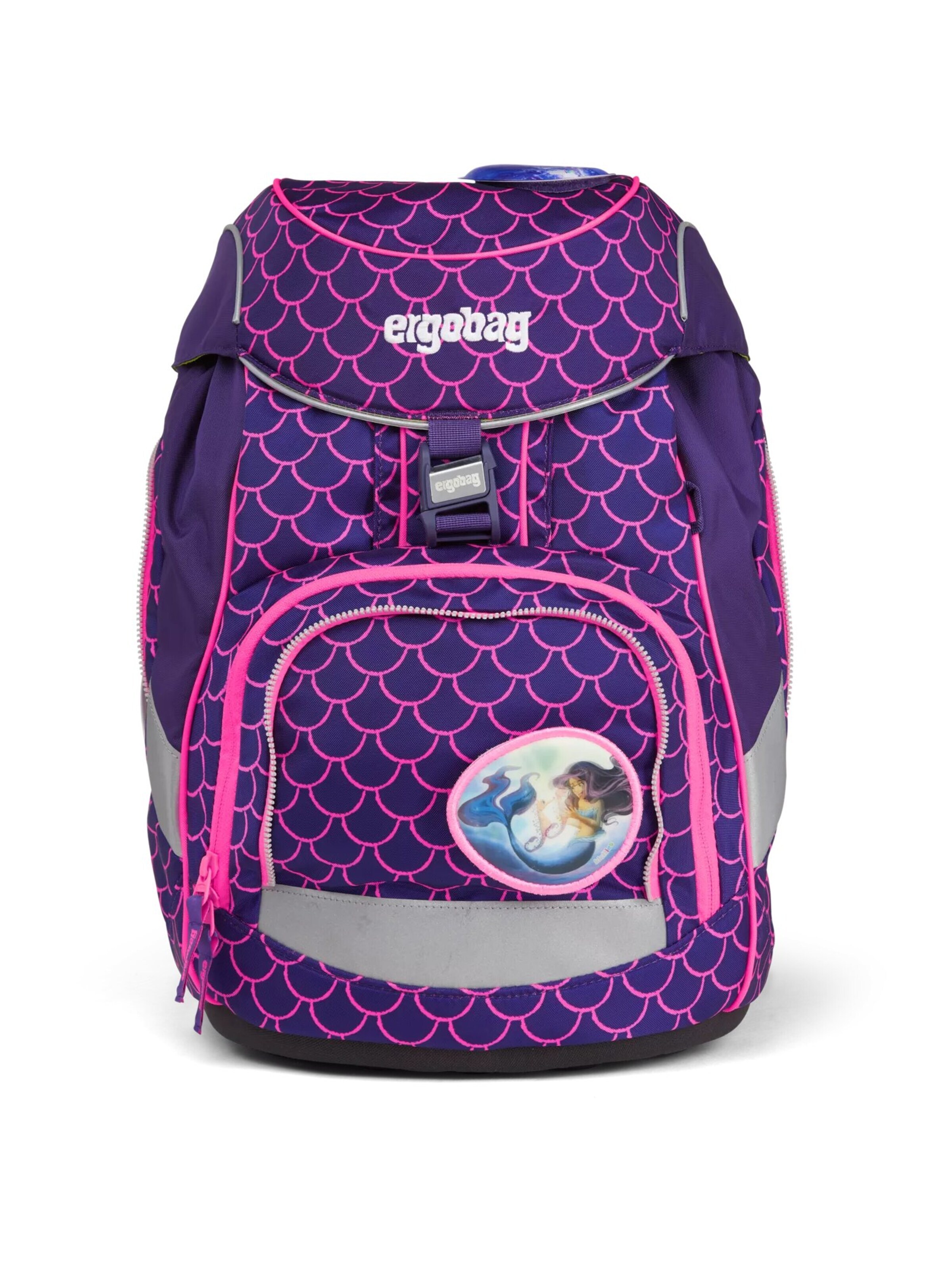 ergobag Backpack 'Schulranzen-Set pack Set' in Purple