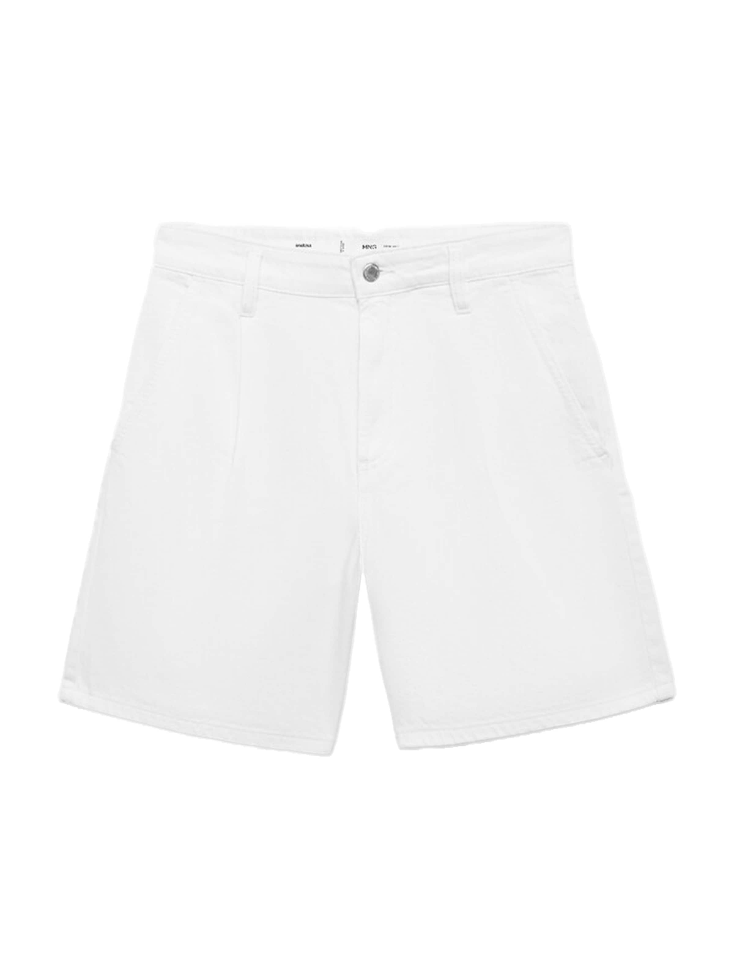 MANGO Normalny krój Cygaretki 'MARINA' w kolorze biały: przód