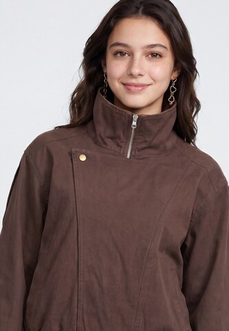 MYMO Between-season jacket in Brown
