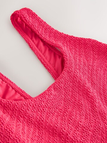 Sutien de tricou Costum de baie întreg de la Next pe roz