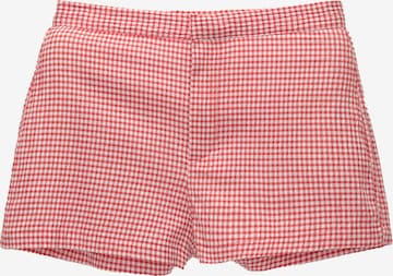 regular Pantaloni di Pull&Bear in rosso: frontale