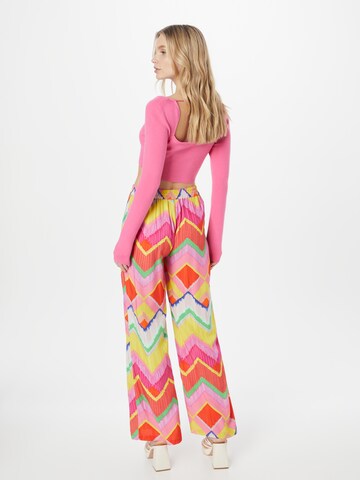 Wide leg Pantaloni di Emily Van Den Bergh in colori misti