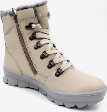 SUPERFIT Schnürstiefel in Beige