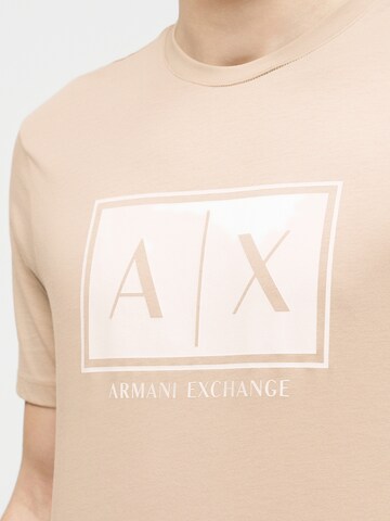 ARMANI EXCHANGE Póló - bézs