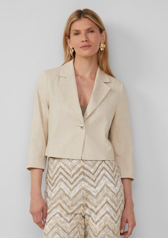 s.Oliver BLACK LABEL Blazers in Beige: voorkant