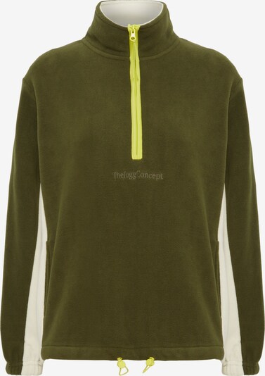 The Jogg Concept Sportsweatshirt 'Clara' in ecru / grün, Produktansicht