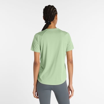 new balance Functioneel shirt 'Athletics' in Groen