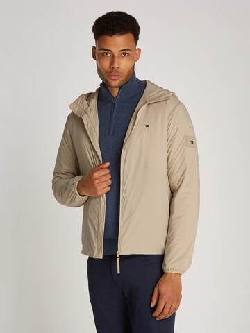 TOMMY HILFIGER - Chaqueta de entretiempo en beige: frente