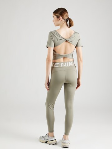 NIKE Kitsas Spordipüksid, värv roheline