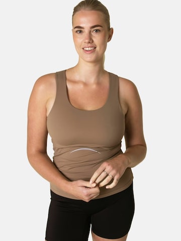 Haut ' Balance ' Copenhagen Cartel en marron : devant