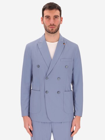 Distretto12 Regular Fit Sakko in Blau: Vorderseite