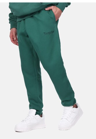 Tapered Pantaloni 'Embo V3' di Dropsize in verde