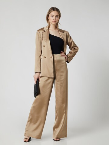 Wide leg Pantaloni 'Sina' di Guido Maria Kretschmer Women in oro