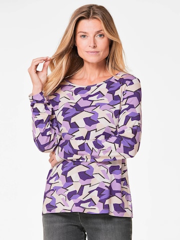 Goldner Shirt in Purple: front