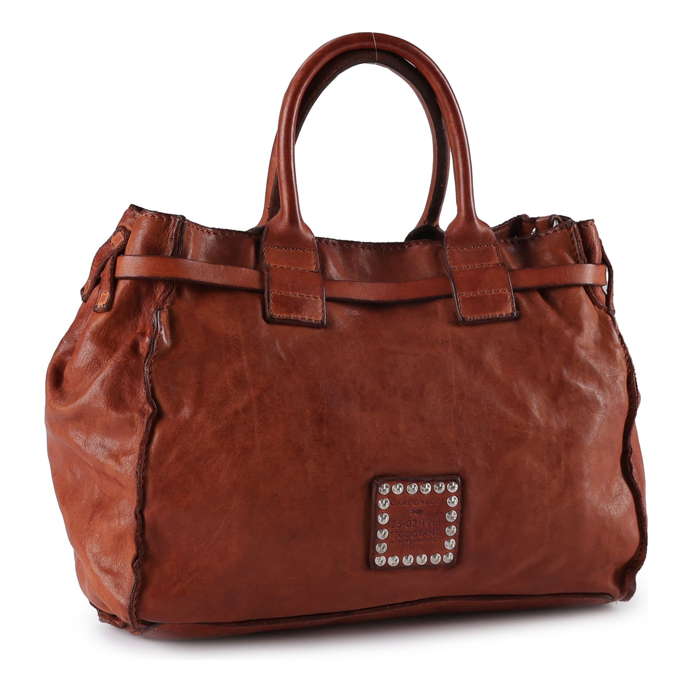 Borsa a mano 'Rossella' di Campomaggi in rosso