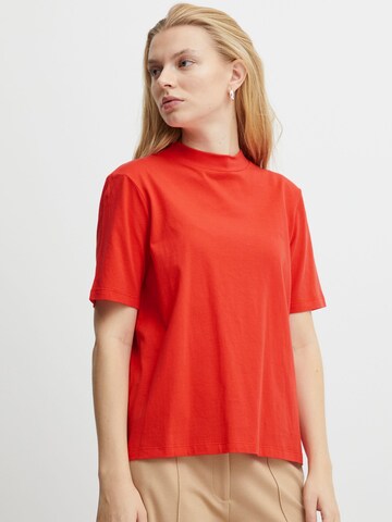 ICHI Shirt 'RANIA' in Rood: voorkant