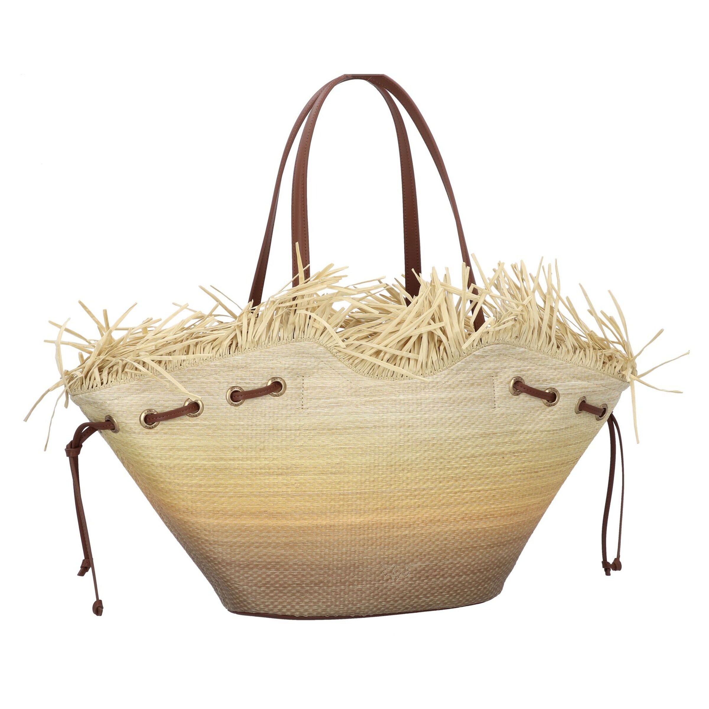 PINKO Shopper 'Pagoda' in Beige