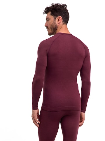 FALKE Base Layer 'Thermozone Backpack-Ready'‌ in Rot