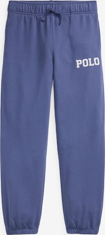 Tapered Pantaloni di Polo Ralph Lauren in blu: frontale