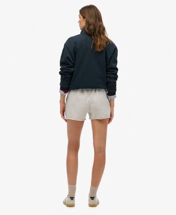 Regular Pantalon 'Essential' Superdry en gris