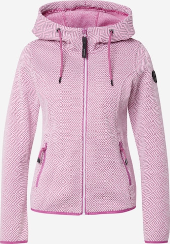 ICEPEAK Funktionsfleecejacke 'ADRIAN' in Lila: predná strana