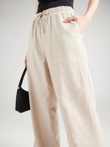 Wide leg Pantaloni 'LAVA' di Freequent in beige