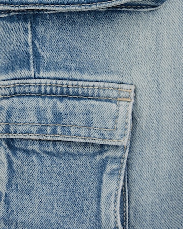 WE Fashion Loosefit Jeans i blå