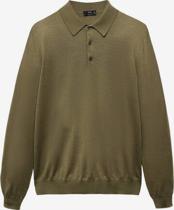 MANGO MAN Sweater 'Willys' in Green: front
