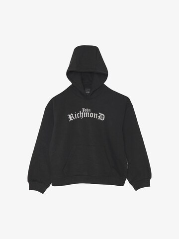 John Richmond Sweatshirt 'ILLIZI' in Schwarz: Vorderseite