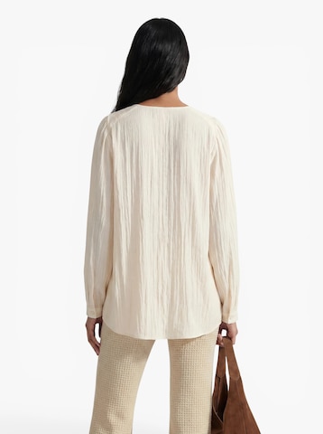 SELECTED - Blusa 'SLFIONA' em bege