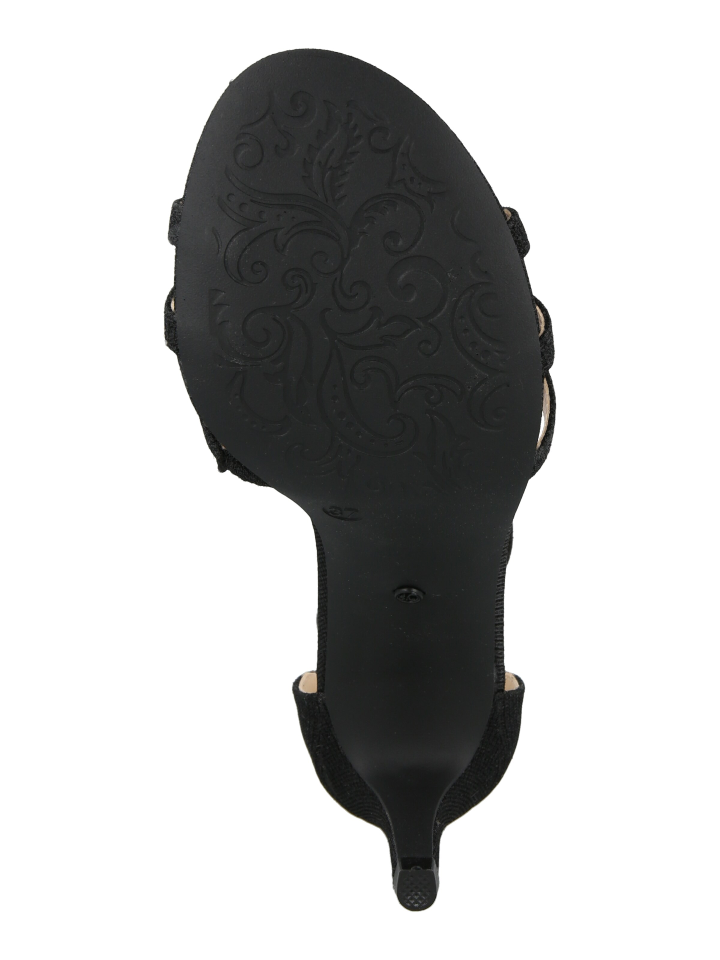 s.Oliver Sandale in Schwarz