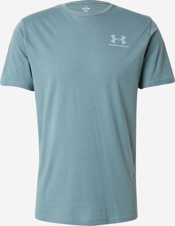 Maglia funzionale di UNDER ARMOUR in blu: frontale