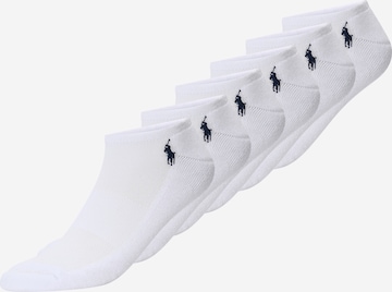 Chaussettes Polo Ralph Lauren en blanc : devant