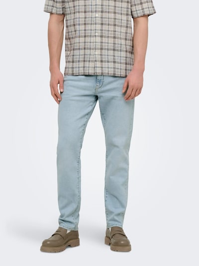 Only & Sons Jeans 'Weft' in 30 in de kleur Blauw denim, Productweergave